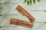 Glowee Organics All in One Combo Pack Shish Comb 15FC + Sheesham Comb 16FC: Timeless Craftsmanship, Modern Grooming